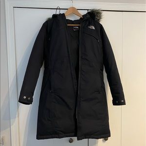 The North Face winter parka